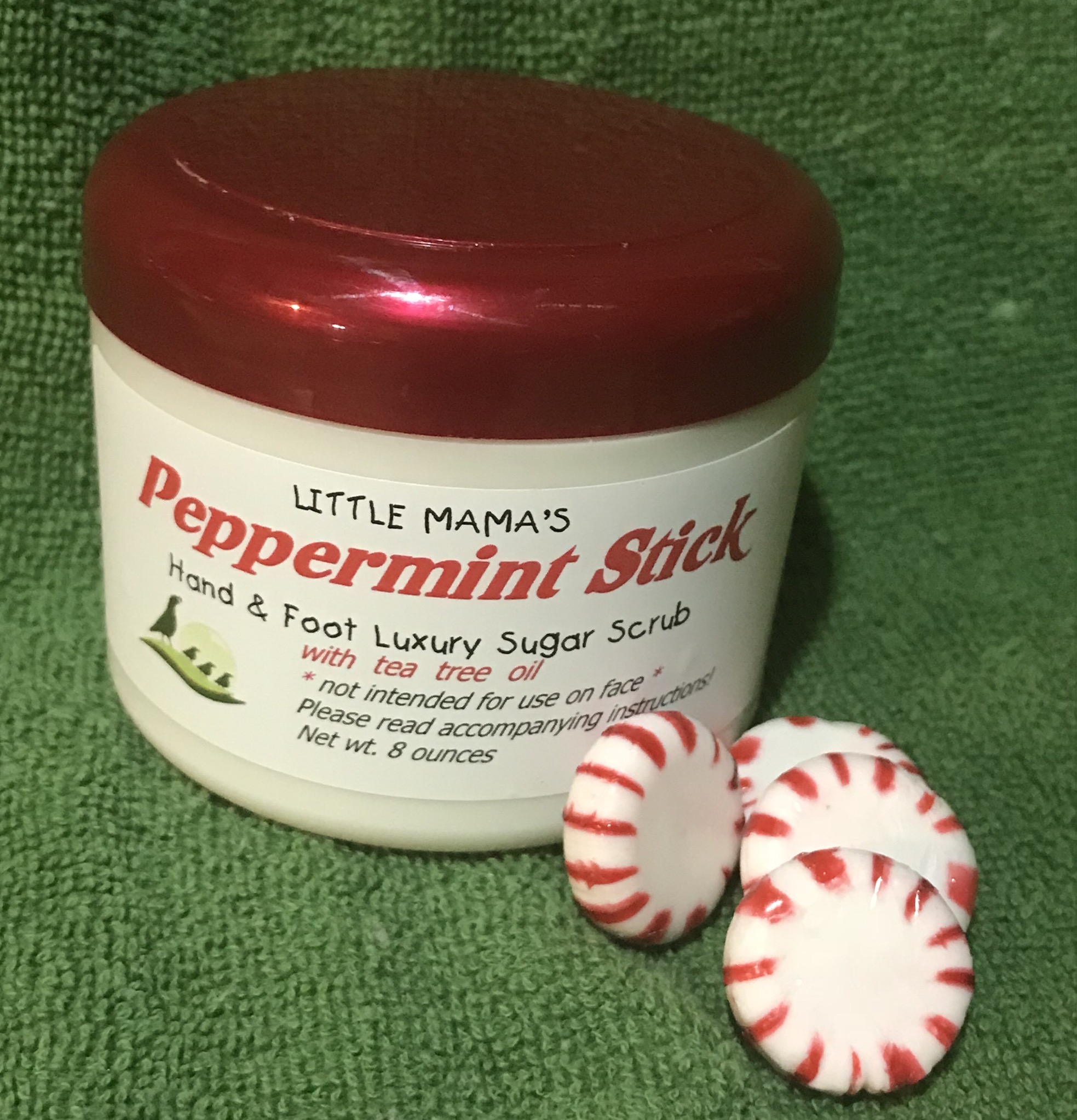 Peppermint Stick Hand and Foot Sugar Scrub